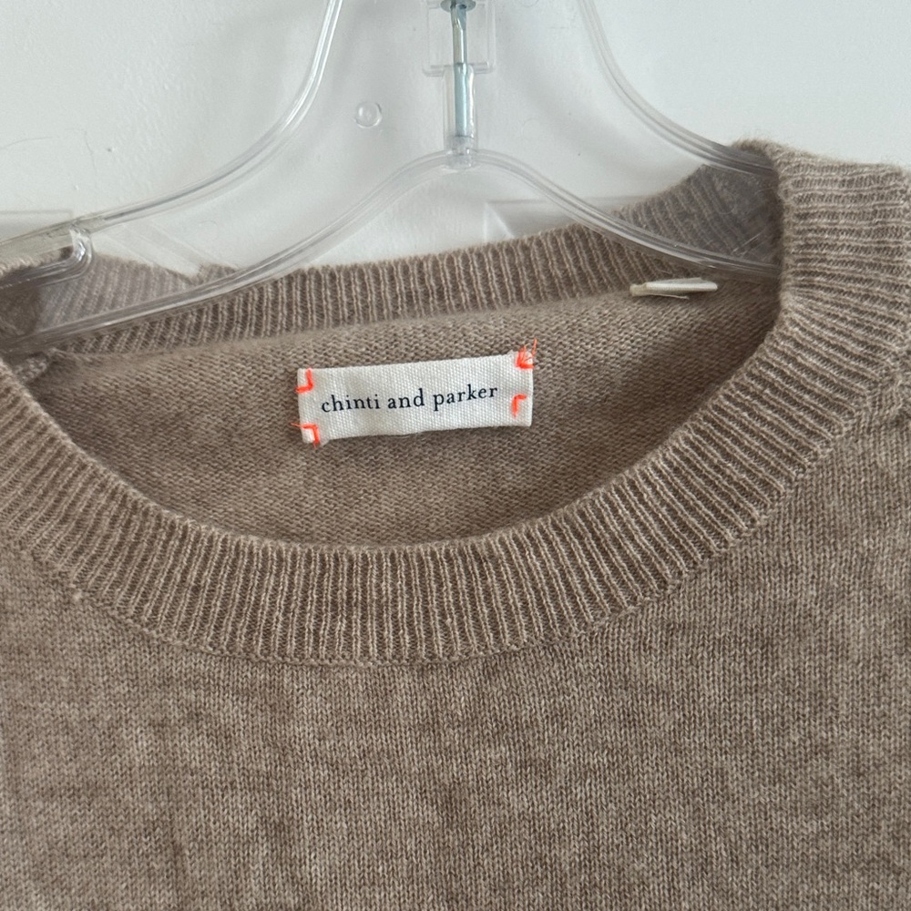 Chinti and Parker cashmere Tan Sweater - Picture 2 of 12